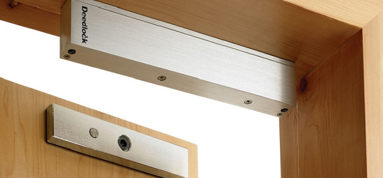 Magnetic lock installation La Quinta